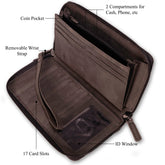 Hair on Wallet, inside